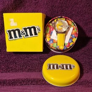 2008 M&M Vibrant Yellow Character Wrist Watch